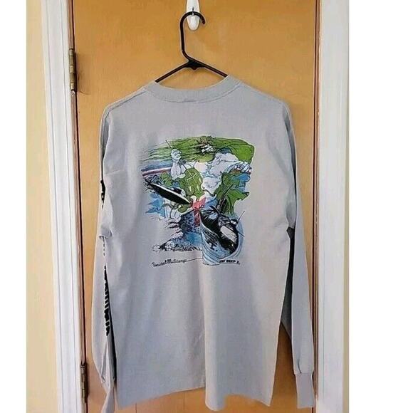 Silent Deep I United Military Single Stitch Shirt SSBN-629 VINTAGE XL - Picture 2 of 7